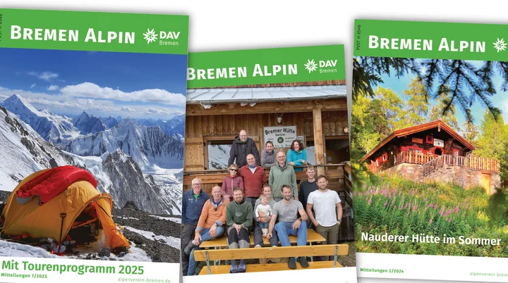 BremenAlpin – Das Vereinsmagazin des DAV Bremen | © DAV Bremen