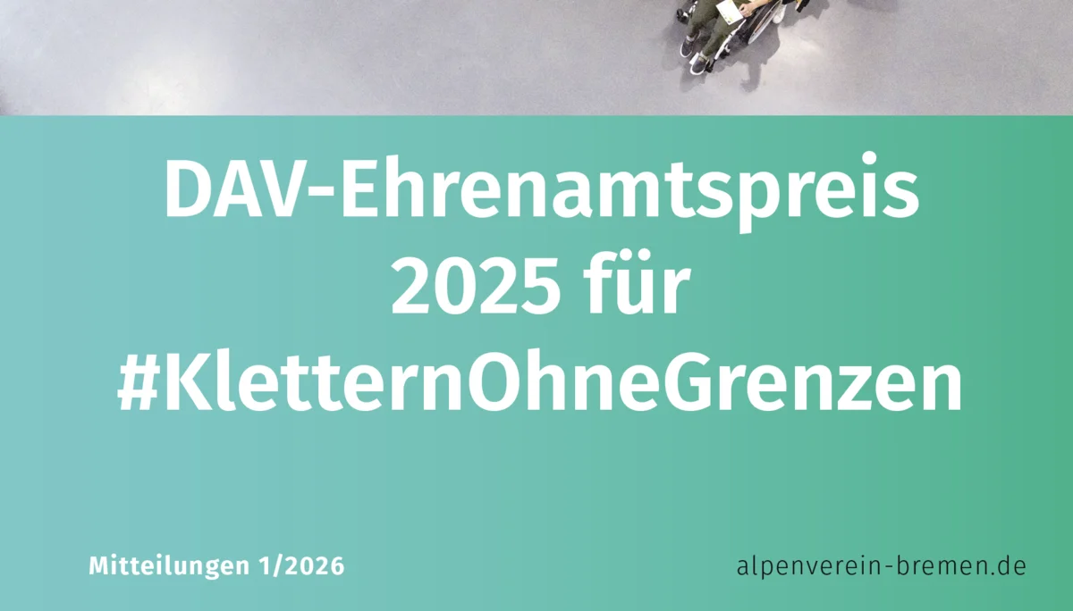 Eine Inklusionsgruppe in der Kletterhalle jubelt | © DAV Bremen