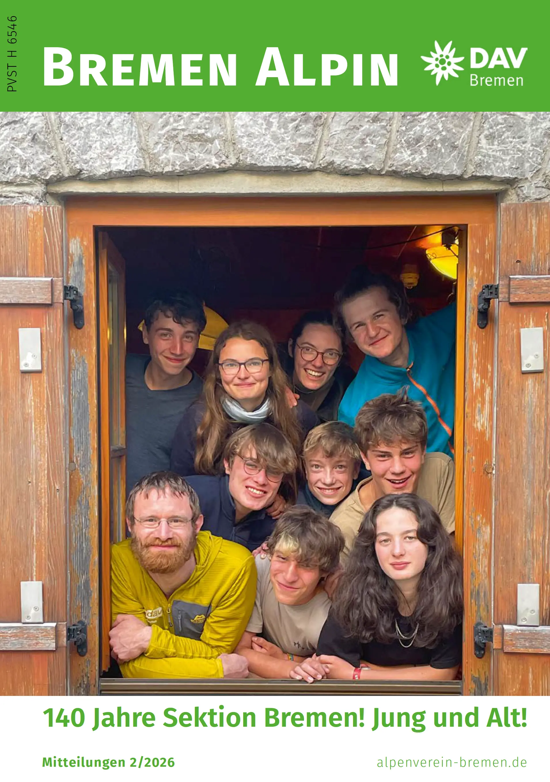 Cover BremenAlpin 2026-2 | © DAV Bremen