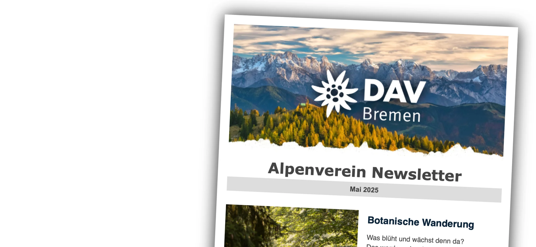 Newslettern | © DAV Bremen