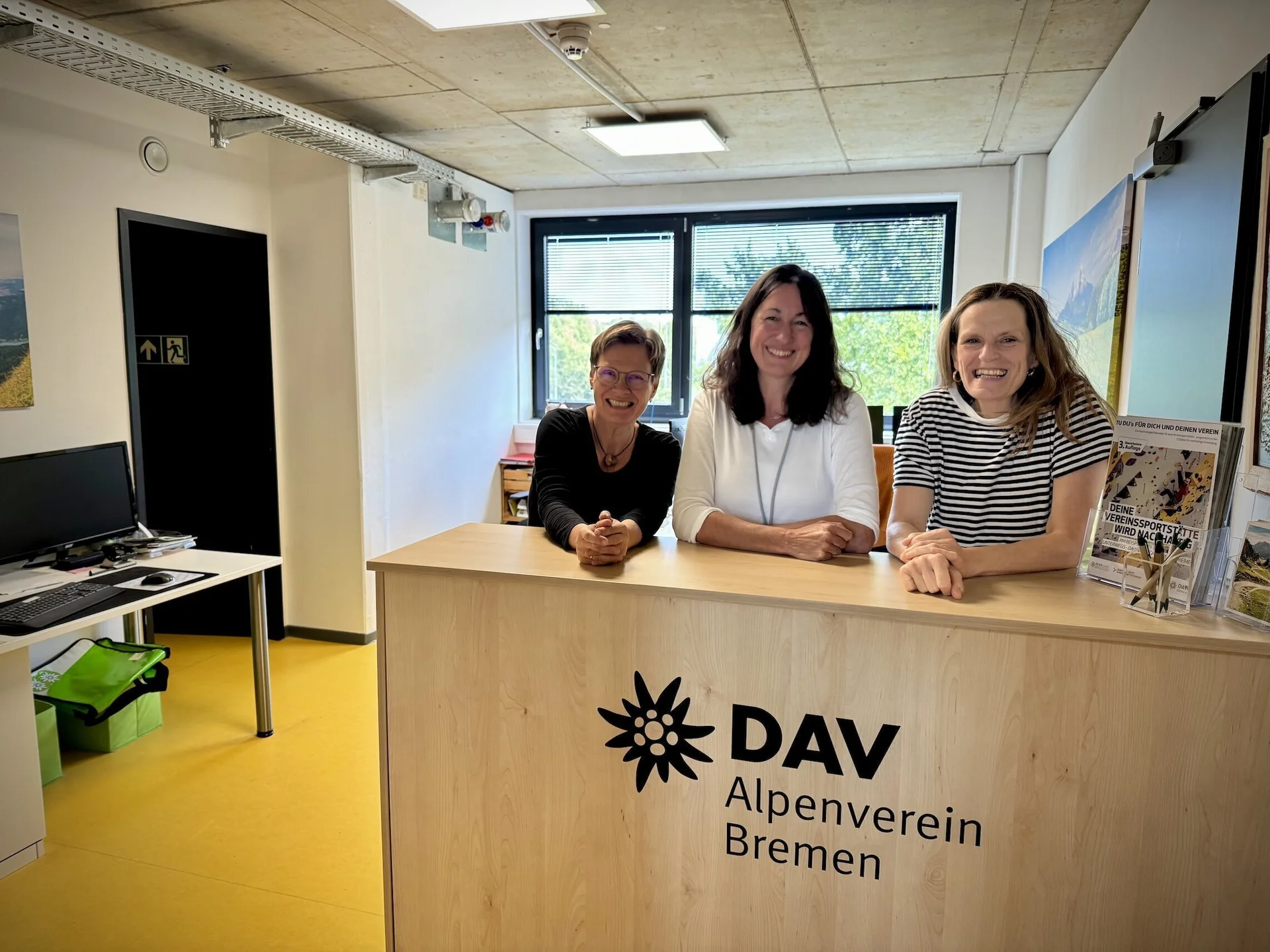 Unser Geschäftsstellen-Team | © DAV Bremen