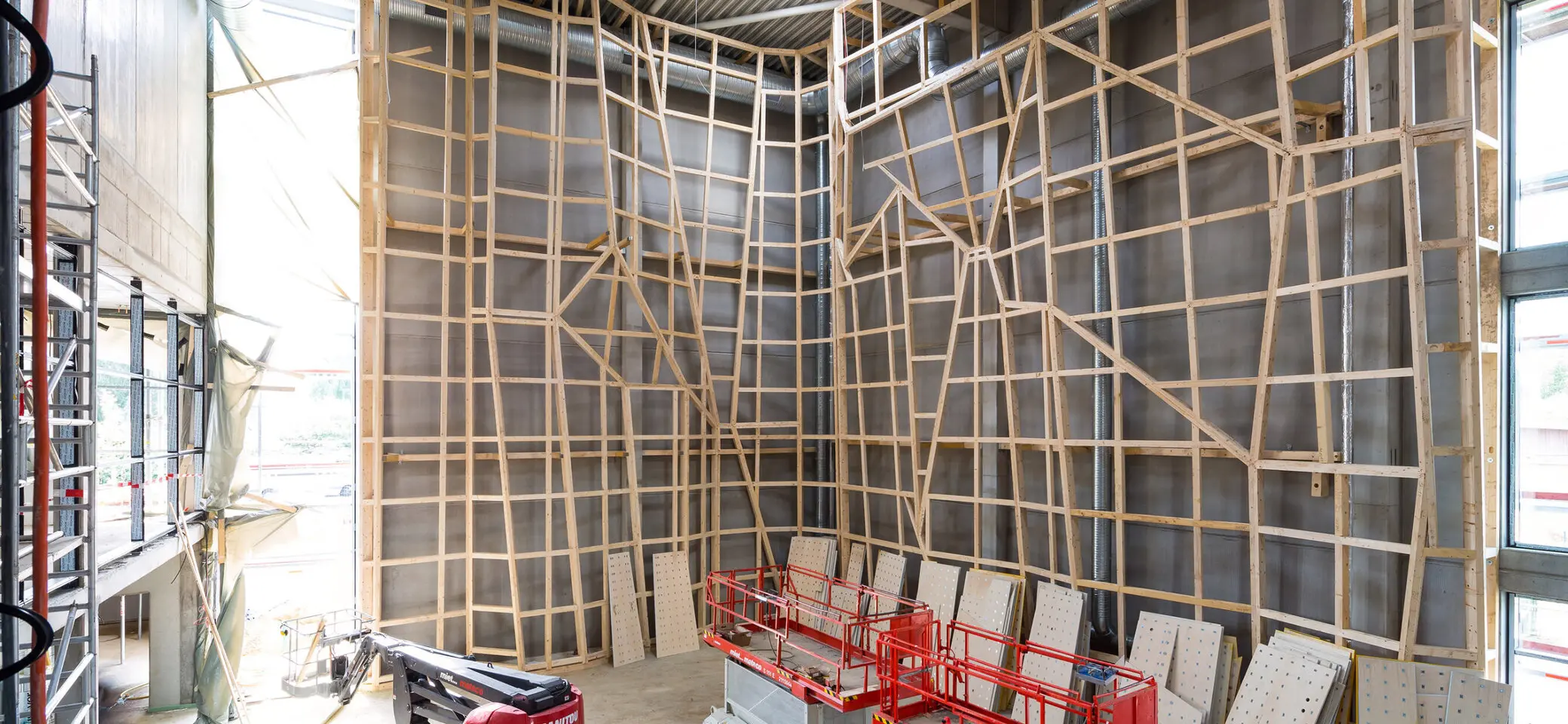 Bau Kletterzentrum Bremen | © DAV Bremen