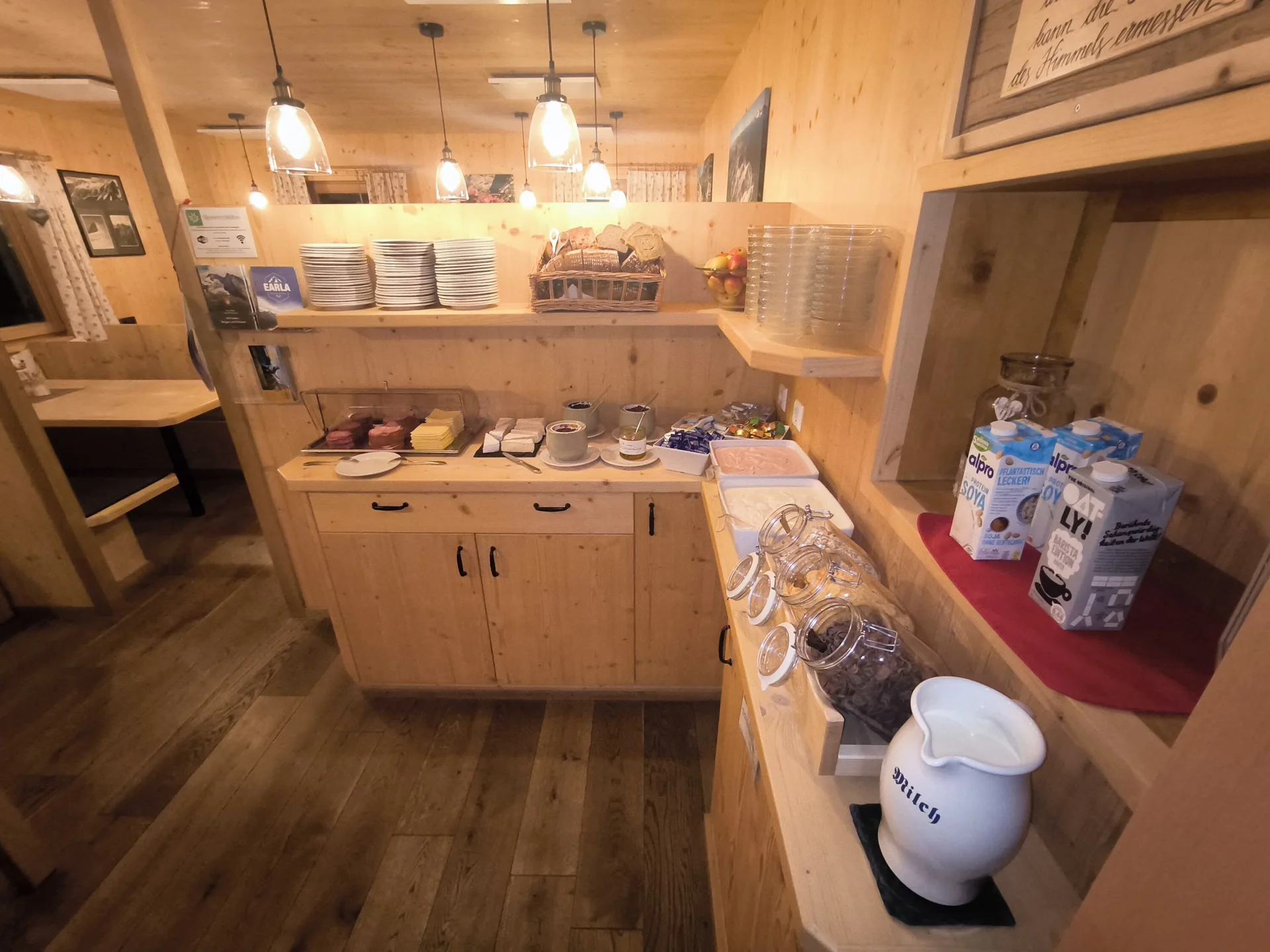 Frühstück Bremer Hütte | © DAV Bremen