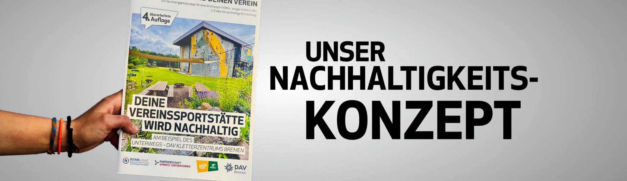 Unser Nachhaltigkeitskonzept | © DAV Bremen