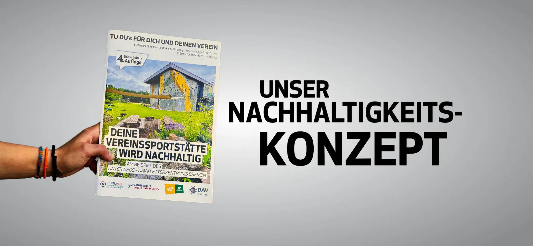 Unser Nachhaltigkeitskonzept | © DAV Bremen