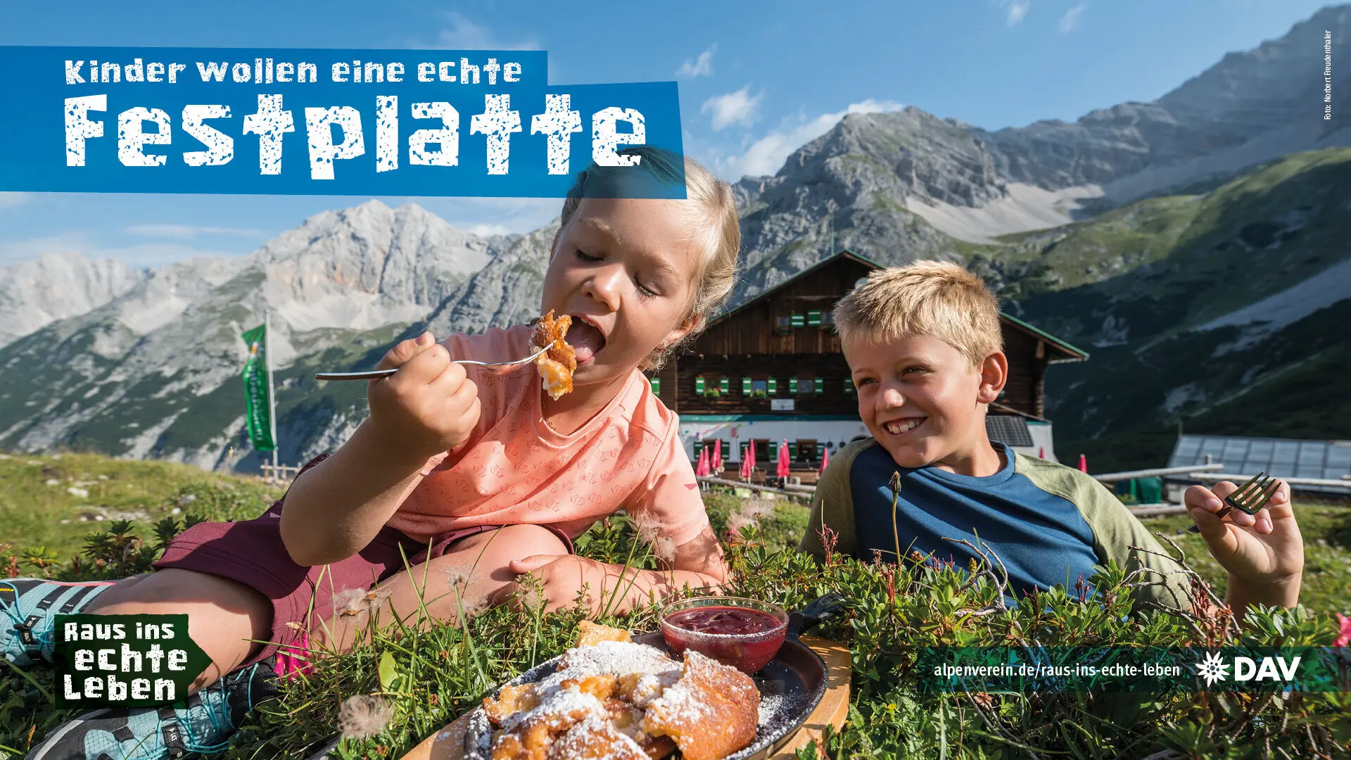 Raus ins echte Leben im Sommer | © DAV / Norbert Freudenthaler