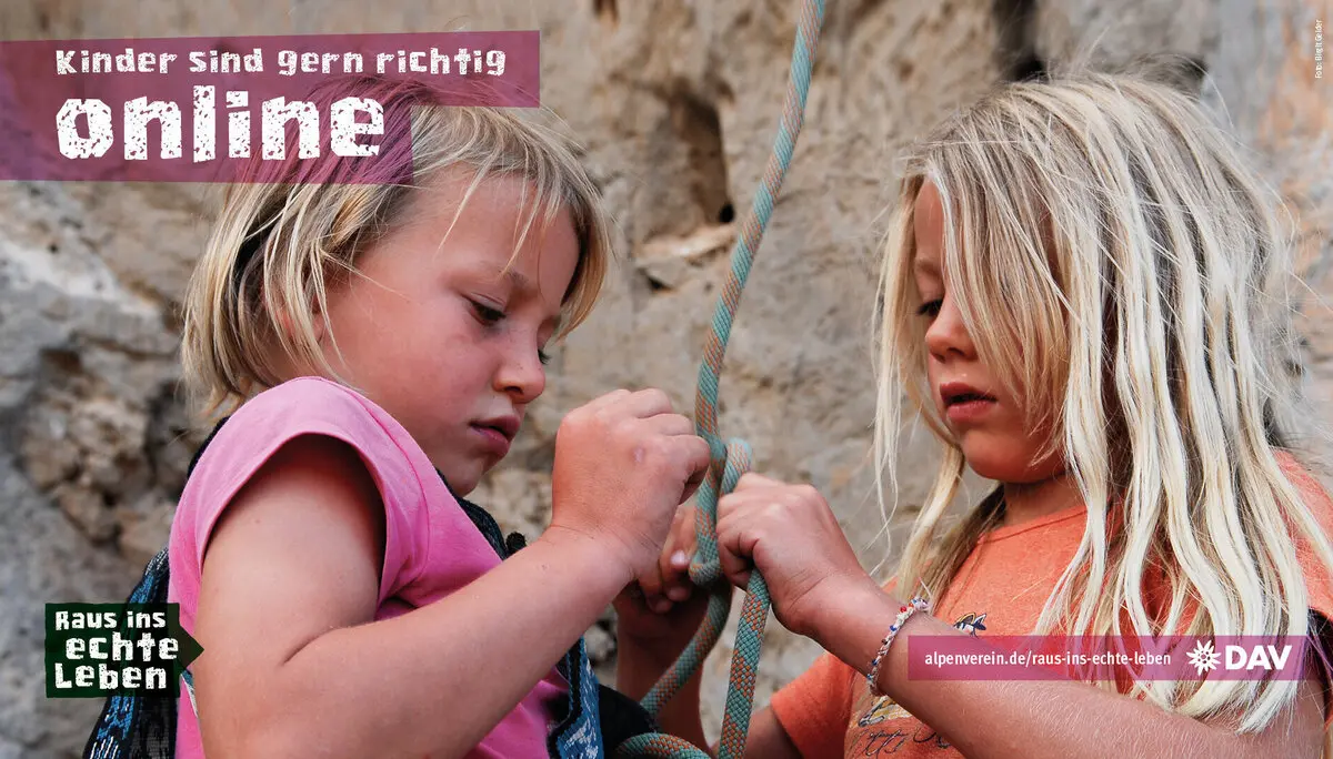 Raus ins echte Leben im Sommer | © DAV / Birgit Gelder